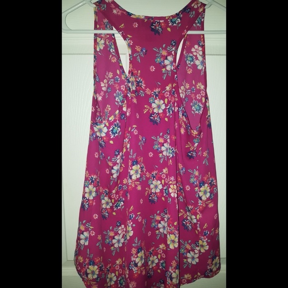 Boho Fuschia Racer back - Picture 3 of 3